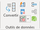 Le bouton Validation des données Excel 365