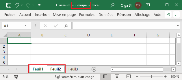 Comment Grouper Et Dissocier Des Feuilles De Calcul Microsoft Excel Undefined