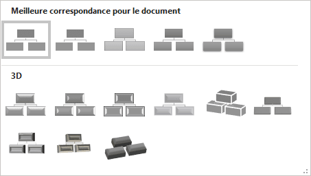 Autres Styles SmartArt Word 365