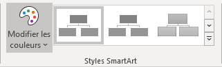 Modifier les couleurs SmartArt Word 365