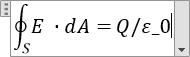 Deuxième partie de la formule dans Word 365