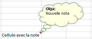 Forme de note personnalisé dans Excel 365