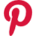Simple Pinterest icon