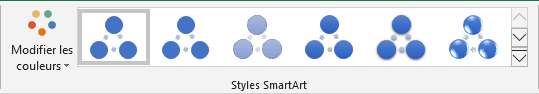 Styles SmartArt dans Excel 2016