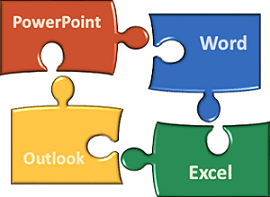 Un graphique de puzzle dans PowerPoint 2016