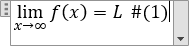 La formule avec hachage et numéros dans Word 365