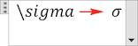 Le symbole sigma dans equation Word 2016
