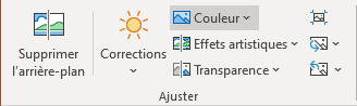 Couleur dans PowerPoint 365