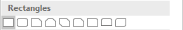 Rectangles dans PowerPoint 2016