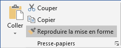 Reproduire la mise en forme dans Word 2016